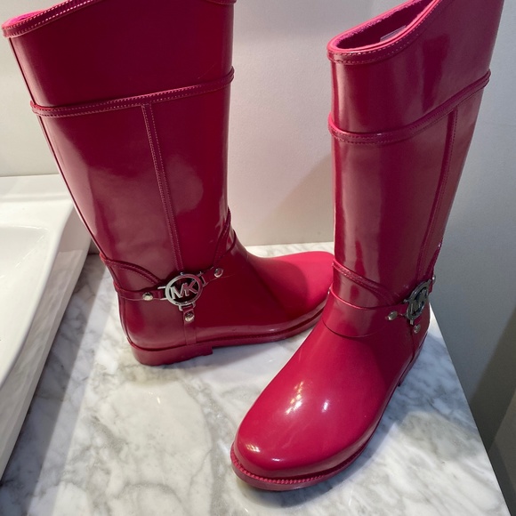 Michael Kors rain boots - Picture 1 of 5